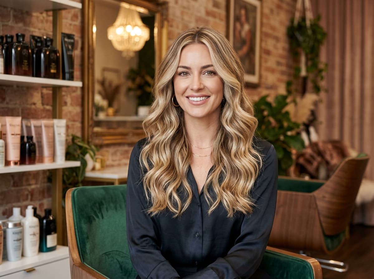 Multidimensionales Balayage & Styling